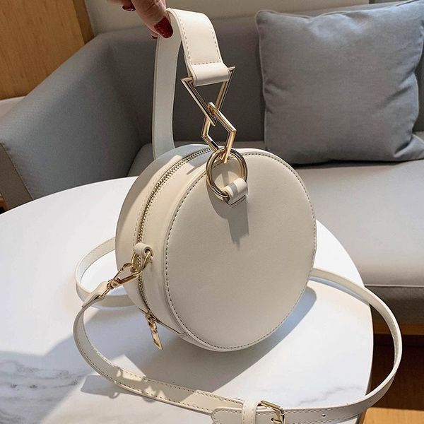 

evening bags round women handbag fashion messenger shoulder for 2021 crossbody bag luxury hand leather purse