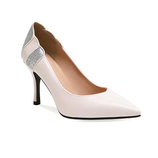 

dress shoes fashion women's in 2021 age season high heel with point size code 33-43 lighter microfiber single, Black