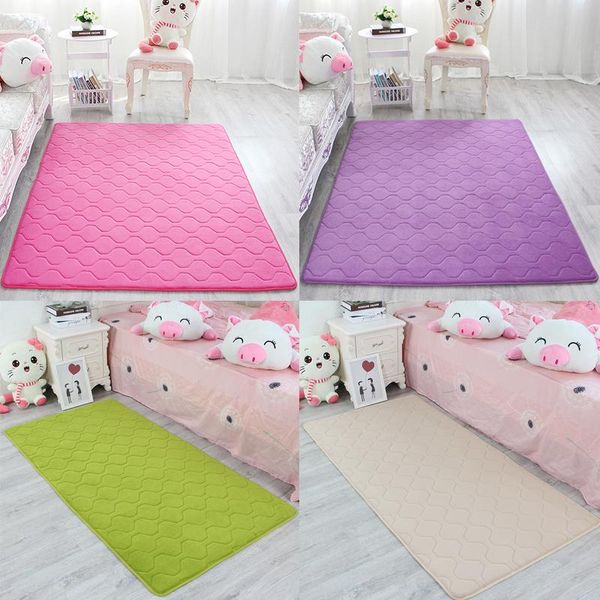 

carpets ultra soft thick memory foam absorbent coral fleece fabric area rugs nonslip living room carpet bathroom set floor shag rug 49