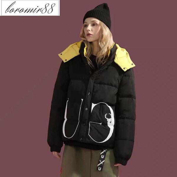 

(activity) parkas womens bh4522021 outwear winter hooded fashion down jacket, Black