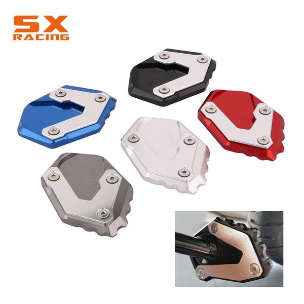

pedals motorcycle side kickstand stand extension plate pad for r1200 gs lc 2013 2014 2021 street bike