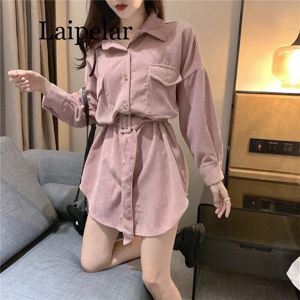 

women's jackets corduroy long women winter autumn coats plus size single-breasted overcoats sashes loose solid outerwear apricot, Black;brown