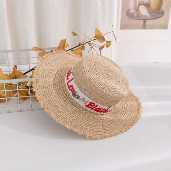 

wide brim hats summer women's sun hat, big brim, classic foldable fashion straw leisure outdoor beach uv protection hat, Blue;gray