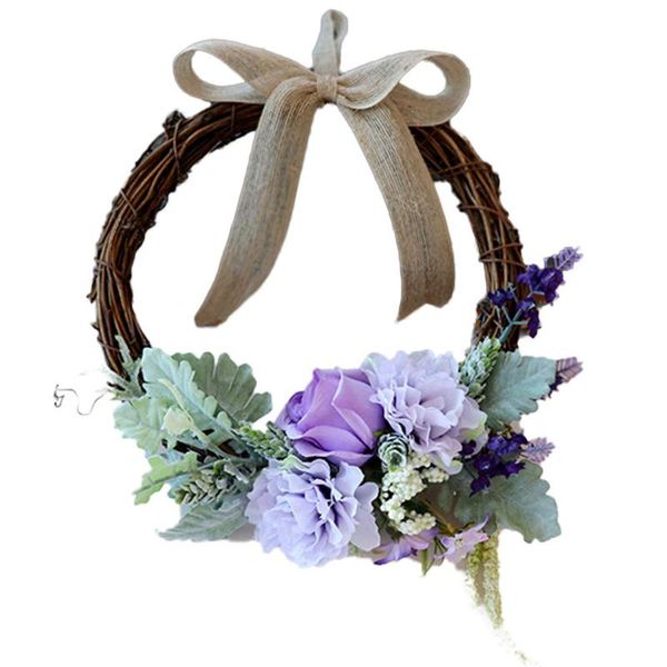 

decorative flowers & wreaths spring summer decor rose floral wreath party home decoration for wedding arch front door wall