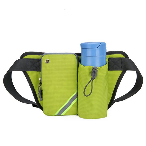 

bag pockets outdoor sports water cup waist men's and women's nylon hiking, running, cycling, kettle, mobile phone backpack