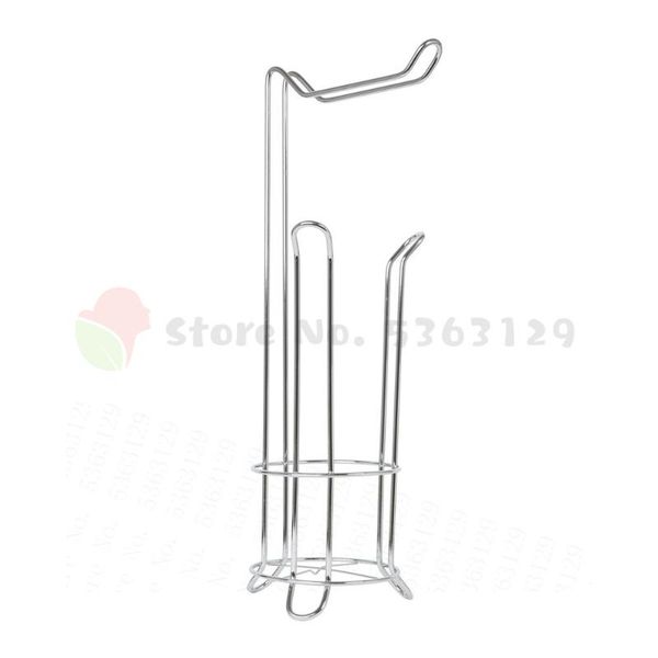 

toilet paper holders 60x12cm stainless steel kitchen roll stand towel storage organizer rack bathroom vertical holder