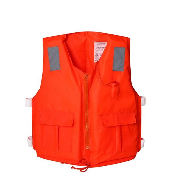 

life vest & buoy professional jacket swimwear polyester for water sports swimming drifting surfing with zipper whistle