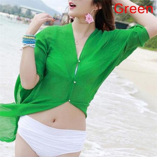 

women's swimwear 2021 women summer beachwear bikini beach dress cover up bikinis lady shirt swimsuit sexy, White;black