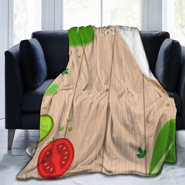 

blankets flannel blanket cute food background light thin mechanical wash warm soft throw on sofa bed travel patchwork