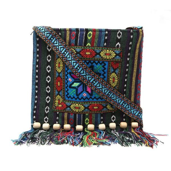 

evening bags unique vintage ethnic shoulder bag embroidery boho hippie tassel tote messenger