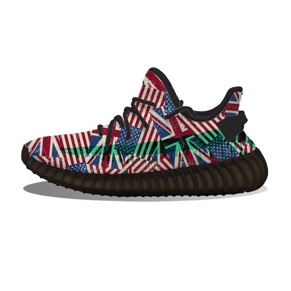 

diy custom vintage america flag with uk flag running shoes mh printed mens womens trainers outdoor sports sneakers 068l