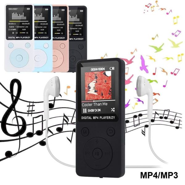 

& mp4 players 2021 fashion portable mp3/mp4 lossless sound music player fm recorder walkman mp3 mini support music, radio, recording, 3