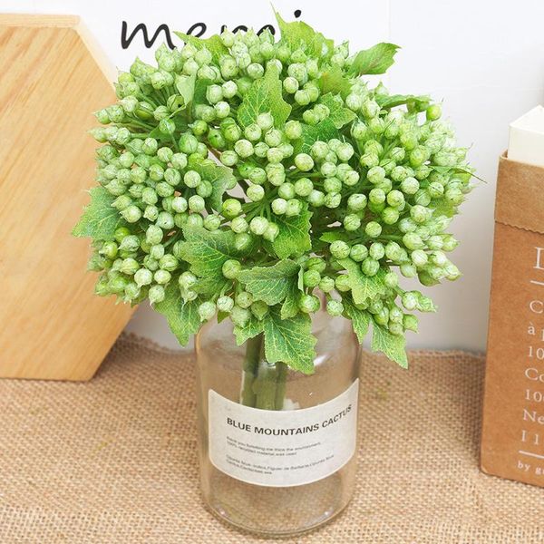 

decorative flowers & wreaths plastic artificial berries flower gypsophila fake plant branch diy home wedding decor christmas ac