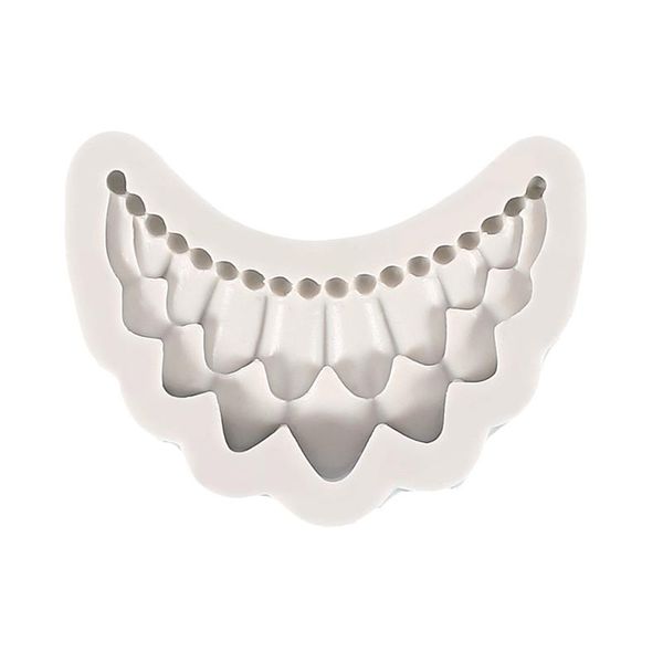 

candles skirt shaped silicone mold fondant chocolate gumpaste sugarcraft cake template baking decorating form kitchen pleasure