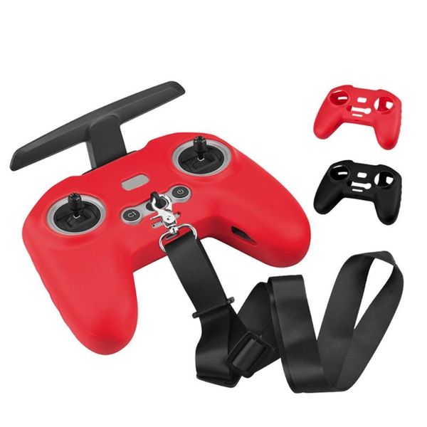 

-dji fpv remote control silicone sleeve combo through machine handle 45ba drone accessories