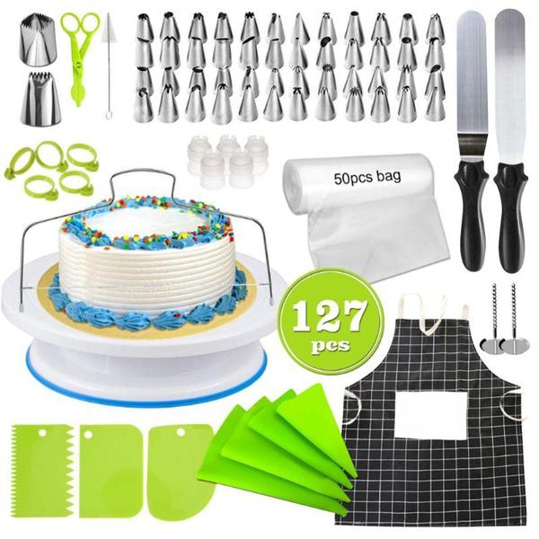 

baking & pastry tools 127pc diy russian cake icing piping decorating nozzle tips