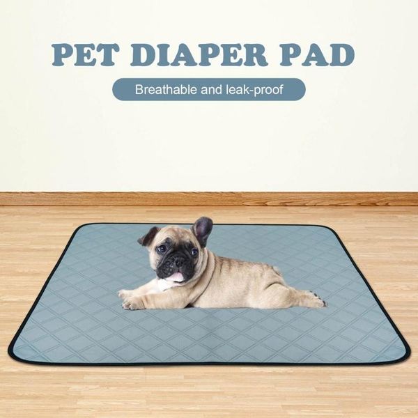 

kennels & pens 100*90/90*75/60*45cm dog pads summer cooling pad mat washable non-slip puppy changing pet bed dogs car seat cover