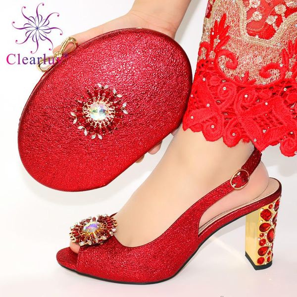 

dress shoes latest design woman high heel italian designer and bags matching set party, Black