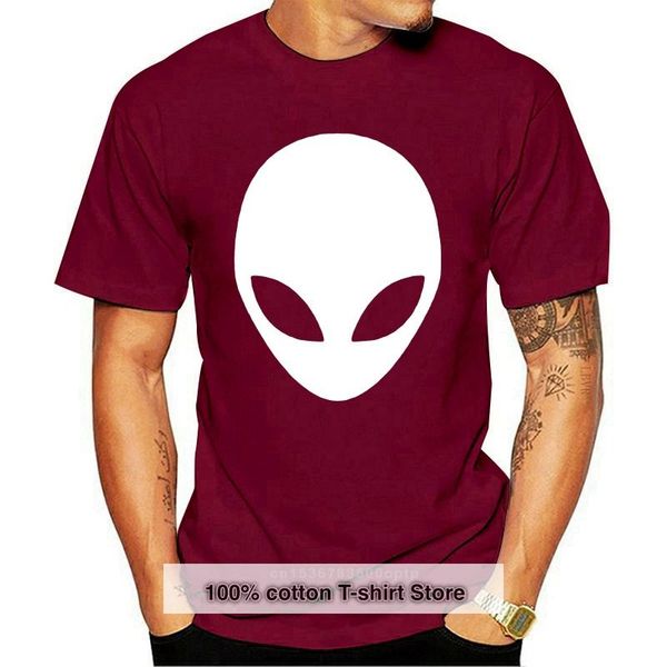 

men's t-shirts funny alien t-shirt ufo 100% cotton us size tee men, White;black