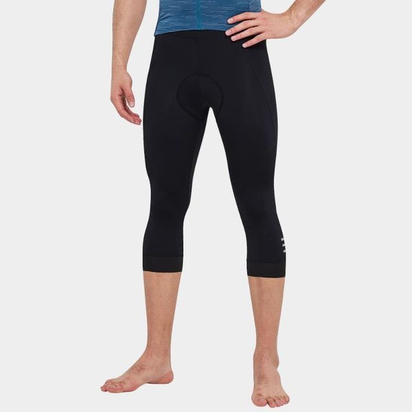 

racing pants santic men summer cycling mountain bike cycle jersey cropped shorts reflective tight, Black;blue