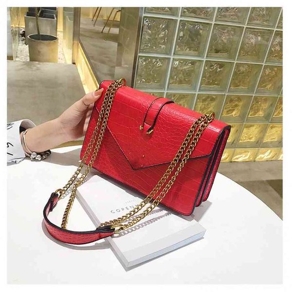 

french women 2021 new versatile one shoulder messenger fashion small square bag