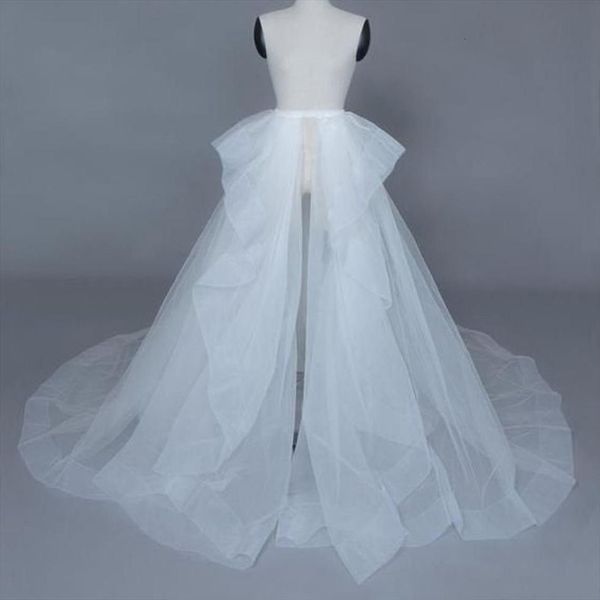 

white detachable tulle over womens skirt bridal overlay wedding long maxi, Black