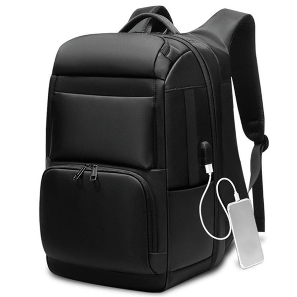 

backpack men usb charging waterproof lapwomen casual nylon male business bag 17 inch computer notebook backpacks