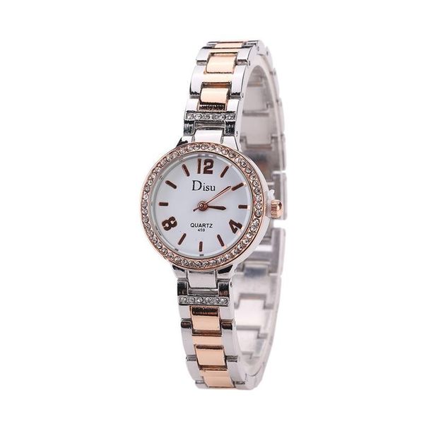 

wristwatches women vintage luxury gold + silver watches elegant quartz fashion rectangle dial watch carved pattern bracelet casual wristwatc, Slivery;brown