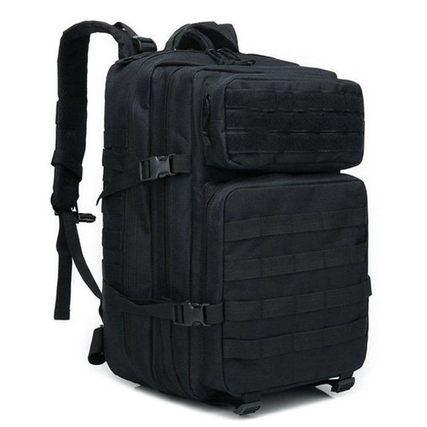 

backpack rucksack 45l large capacity zipper for camping travel hiking outdoor bags