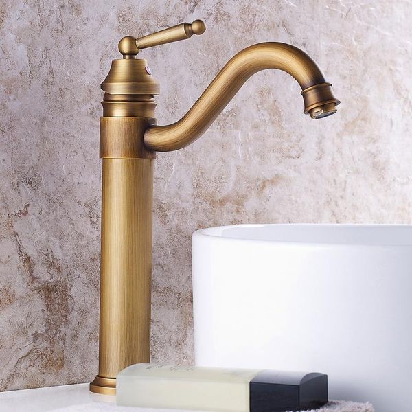 

bathroom sink faucets vidric basin antique brass faucet with single handle vintage deck mount torneiras cold bath mixer water tap