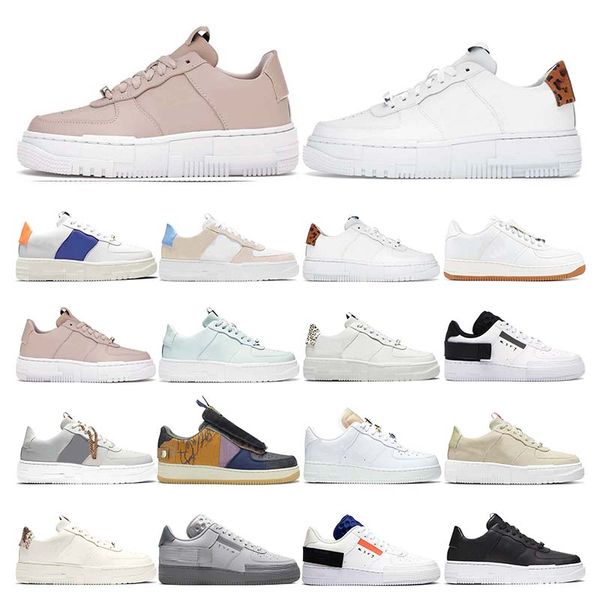 

low pixel type n354 mens casual shoes platform women summit white leopard sail snake bling desert sand laser orange sports sneakers