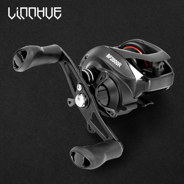 

baitcasting reels linnhue reel ultralight 7.2:1 high speed 5.5kg max drag copper alloy gear bf2000 series fishing tackle