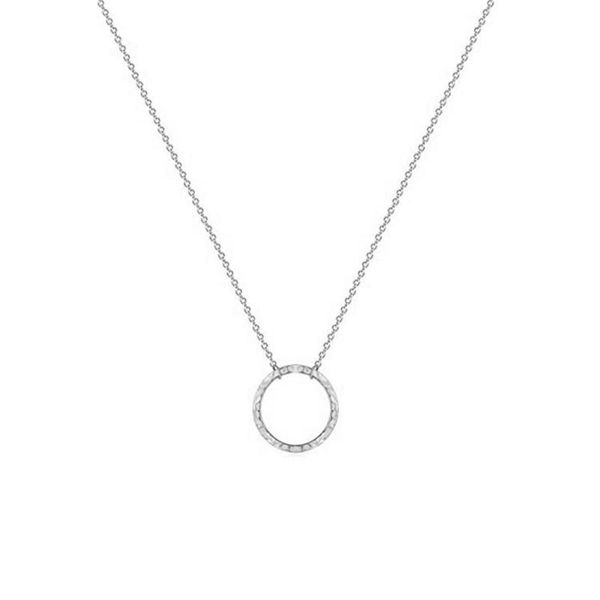 

chokers 925 sterling silver sun moon necklace for women clavicle chain simple gold stainless steel collares necklaecs, Golden;silver