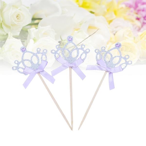 

crown bow tie cupcake er party children decor supplies (golden) other festive &