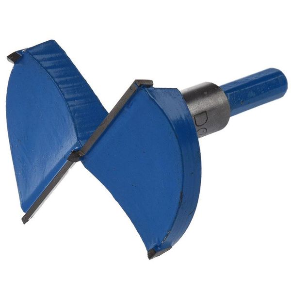 

professional drill bits big deal 70mm cutting diameter hinge boring bit blue gray