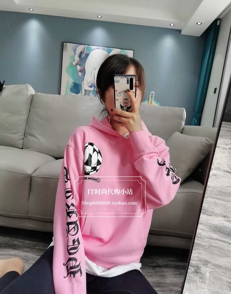 

crew pink horseshoe chnew sweater crosin cross hooded neck 1x8l jutw, Black