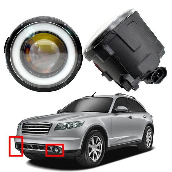 Für Infiniti FX45 4,5 L V8 2006-2008 nebel licht Auto Zubehör hohe qualität LED DRL scheinwerfer Lampe