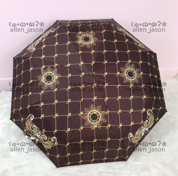 

plaid sun umbrellas hipster automatic designer luxury umbrellas outdoor travel multifunction windproof umbrellas