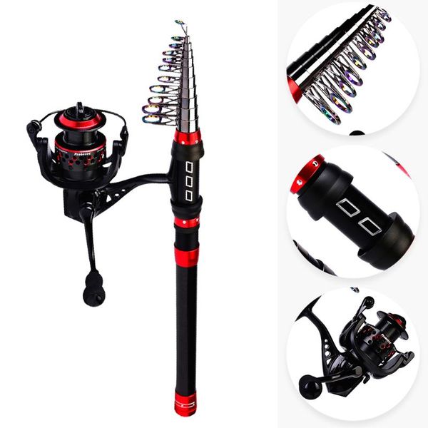 

boat fishing rods mini rod 1.8-3.6m carbon fiber rock sea pole tackle accessories