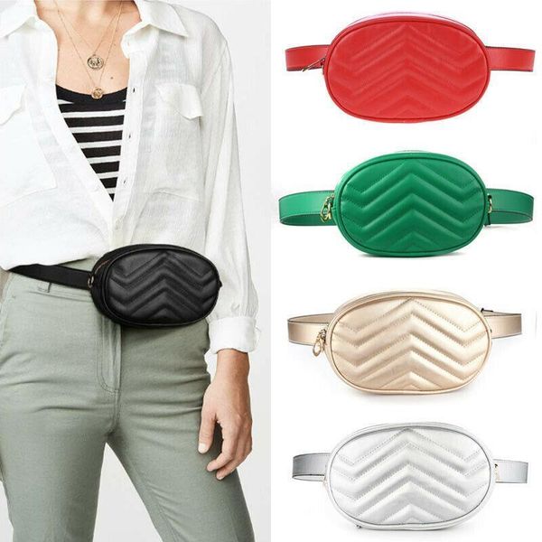 

bum bag fanny pack travel waist festival money belt leather pouch holiday wallet