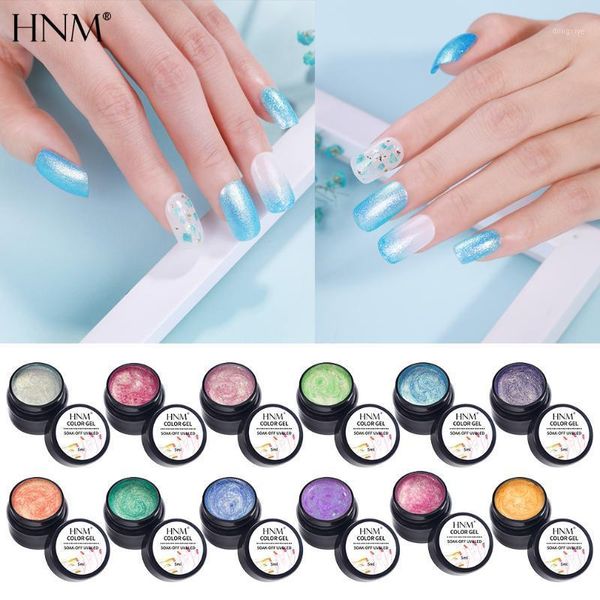 

mermaid legend gel nail polish glitter bling uv led soak off long lasting varnish primer gellak lacquer 5ml1, Red;pink