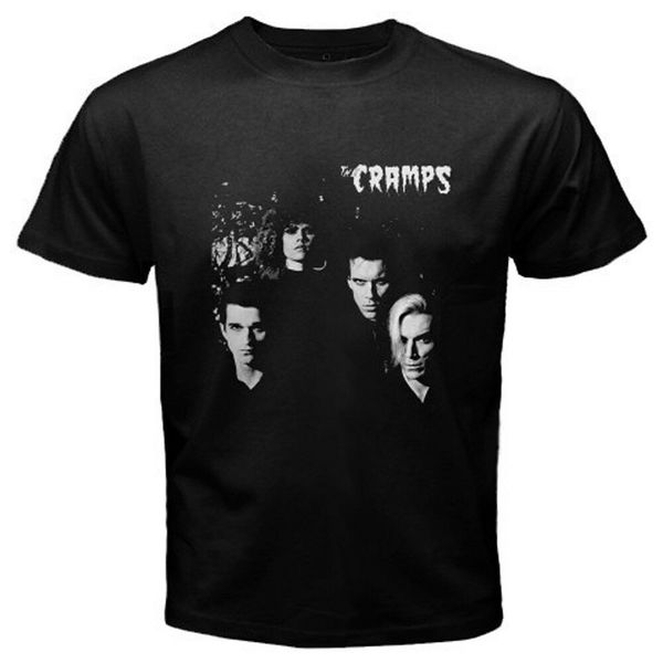 

New The Cramps Personels Logo Men's Black T-Shirt Size S-3XL, White;black