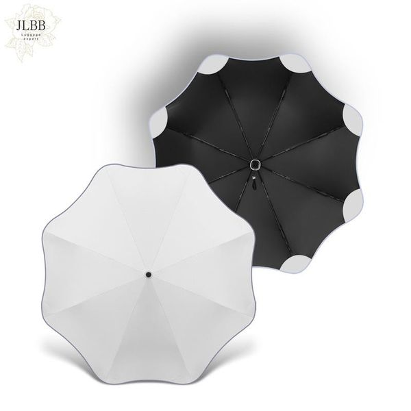 

umbrellas round corner automatic umbrella folding sun female sunshade, protection, uv both sunny and rainy