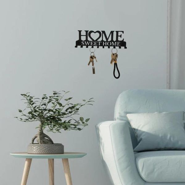 

hangers & racks english letter pattern wrought iron storage hanger organizer hooks for home