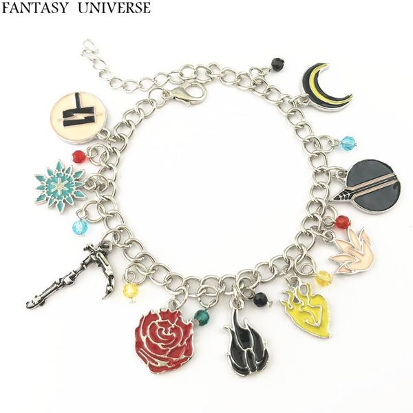 

charm bracelets fantasy universe 20pc a lot rwby bracelet hrksdkss01, Golden;silver