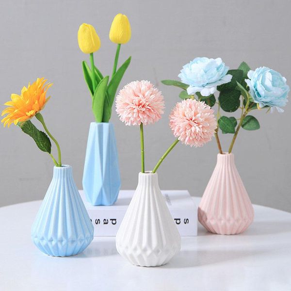 

vases nordic simplicity ceramic vase mini flower home office decoration dry hydroponics pograph props room