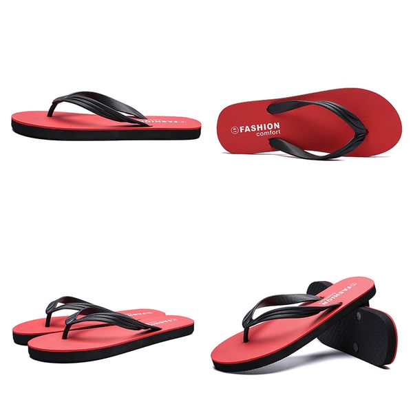 Classic Slipper Slide Sport Uomo Triple Red Scarpe da spiaggia casual Hotel Infradito Prezzo scontato estivo Pantofole da uomo all'aperto964 s s964