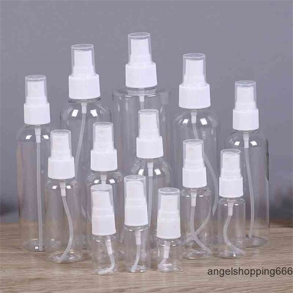 

empty transparent plastic spray bottle atomizer pumps for essential oils travel perfume bulk portable makeup tool 15m 30m 50m 60 1