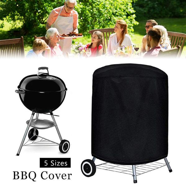 

tools & accessories bbq cover outdoor dust waterproof heavy duty grill rain protective barbecue round protector