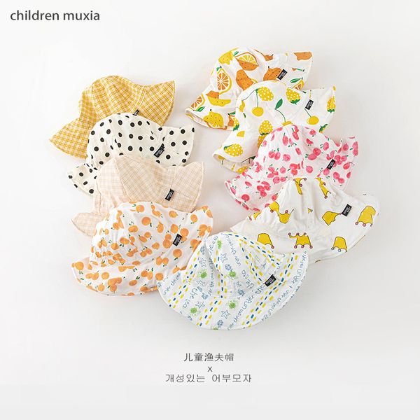 

cap autumn thin girl visor sun protection princess cute baby fisherman cap spring summer
